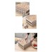 30-Grid Stackable Egg Storage Tray Organizer Shelf - 2 Pack